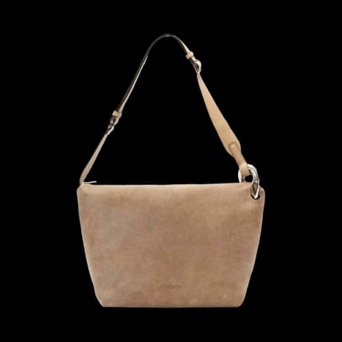 JW Anderson The JWA Corner Suede Crossbody Bag 'Beige'