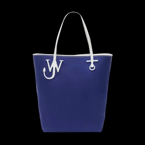 JW Anderson Anchor Tall Canvas Tote 'Blue'