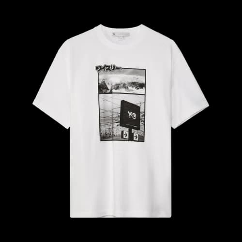 Y-3 Zine Page-1 Tee 'White'