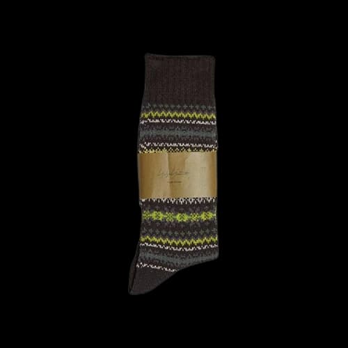 Yohji Yamamoto Pour Homme Fairsile Socks 'Black'