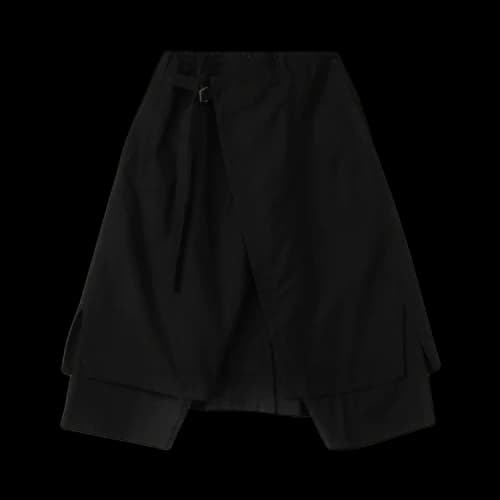 Yohji Yamamoto Pour Homme Classic Wrap Pant 'Black'