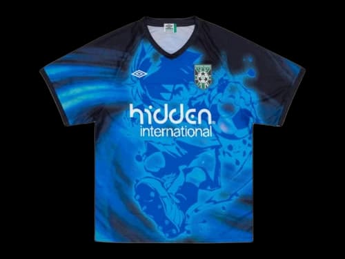 Umbro x Hidden NY Keeper Soccer Kit Jersey Blue