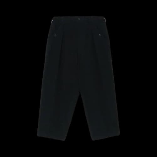 Yohji Yamamoto Pour Homme M-1 Tuck Pants 'Black'