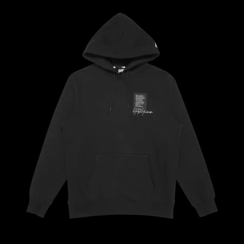 Yohji Yamamoto Pour Homme x New Era Logo Hoodie 'Black'