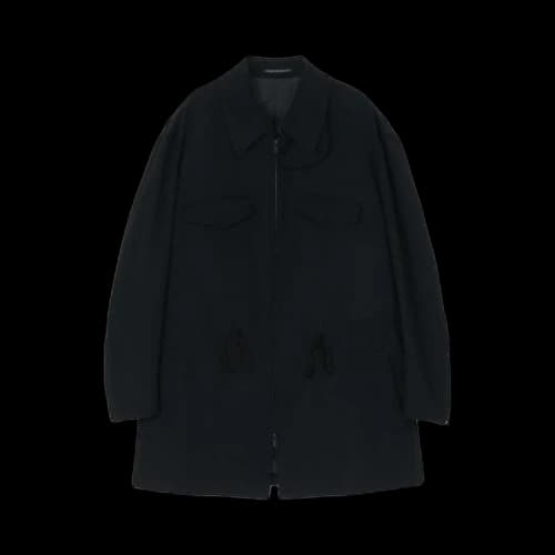 Yohji Yamamoto Pour Homme Waist String Blouson 'Black'