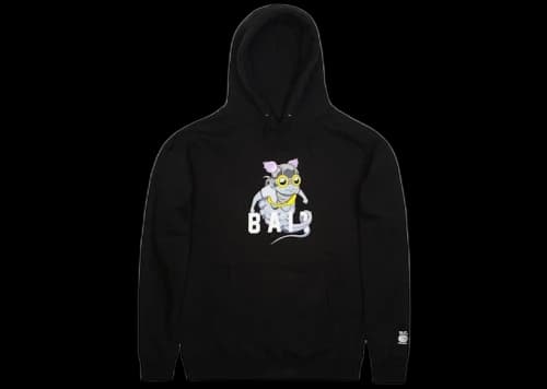 Hebru Brantley x BAIT Fly Girl Hoodie Black