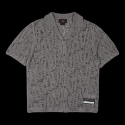 Air Jordan x A Ma Maniere Shooting Shirt Asia Sizing 'Flat Pewter'
