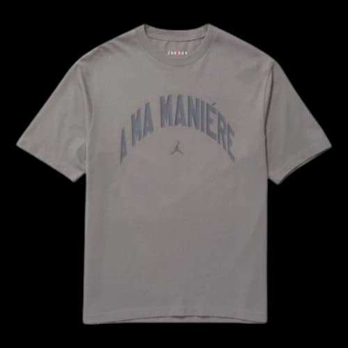Air Jordan x A Ma Maniere T-Shirt Asia Sizing 'Flat Pewter'