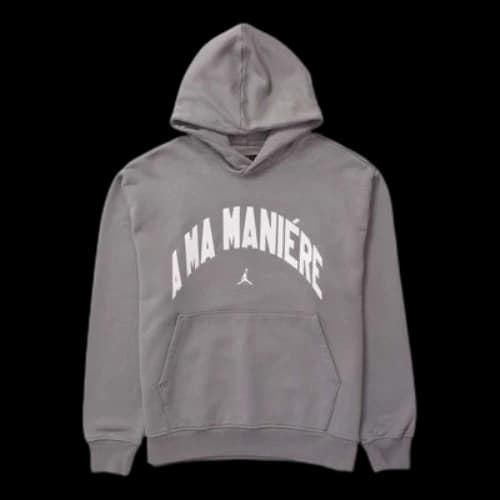 Air Jordan x A Ma Maniere Hoodie 'Flat Pewter'