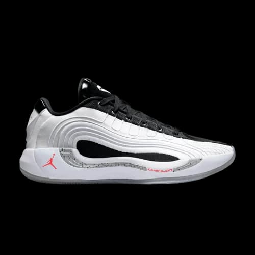 Jordan Luka 4 Abrasion Resistant Low top Basketball Shoes Men's Black White