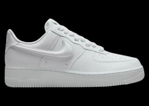 Nike Air Force 1 Low '07 Next Nature Triple White Bulbous Swoosh (Women's)