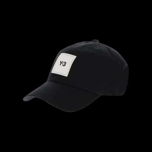 Y-3 Square Label Cap 'Black'