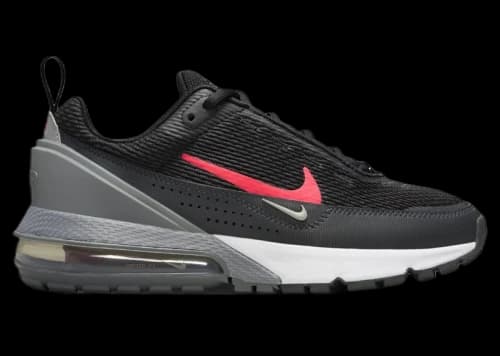Nike Air Max Pulse Black Smoke Grey Anthracite Bright Crimson (GS)