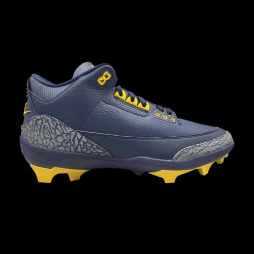 Jordan Air Jordan 3 Soccer Shoes Men's Blue