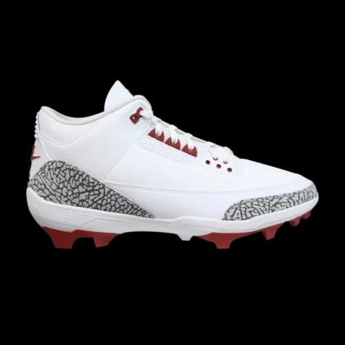 Jordan Air Jordan 3 Breathable Soccer Shoes Men's White