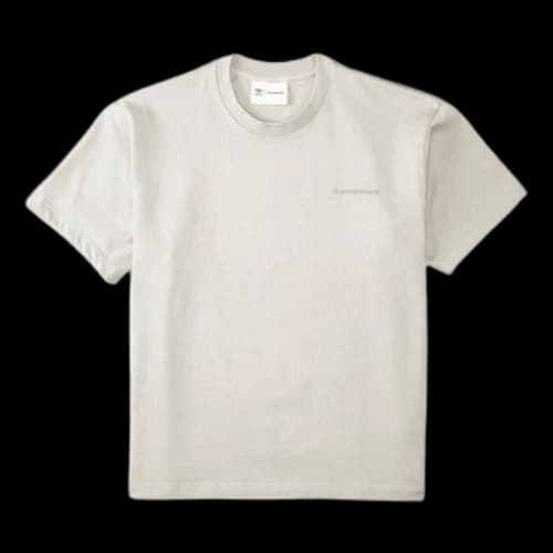 adidas x Pharrell Humanrace Small Logo T-Shirt 'Beige'