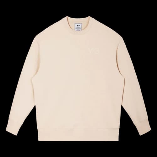 Y-3 Classic Chest Logo Crew 'Linen'
