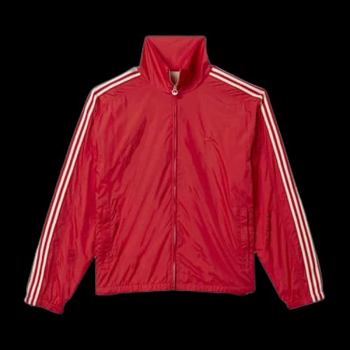 adidas x Wales Bonner Stripe Stand Collar Zipper Jacket 'Bright Pink'