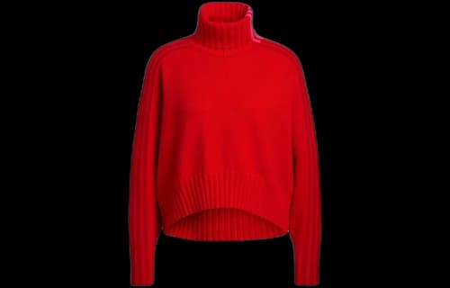 adidas x IVY PARK Crossover Side Stripe High Collar Pullover Couple Style Red