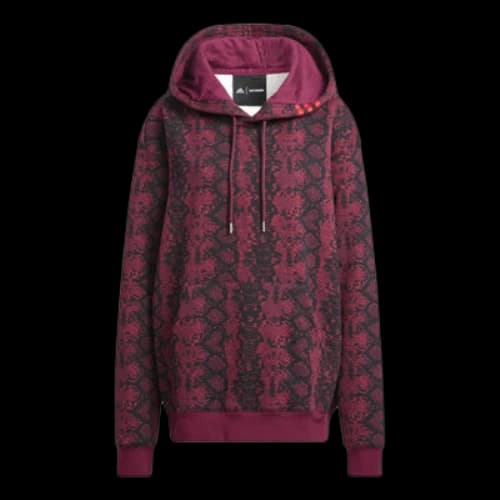 adidas originals x IVY PARK Crossover Casual Printing Hooded Long Sleeves Red