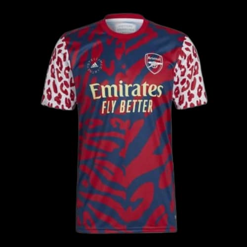adidas x Stella Mccartney Crossover Arsenal FC pre-match jersey Soccer/Football Red Jersey