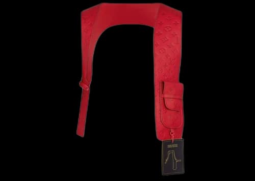 Louis Vuitton x NBA Embossed Monogram Mid-Layer Red
