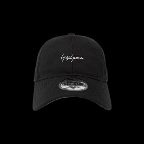 Yohji Yamamoto Logo Embroidered Baseball Cap 'Black'