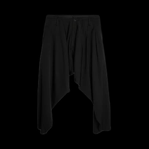 Yohji Yamamoto Pour Homme Y-Draped Pants 'Black'