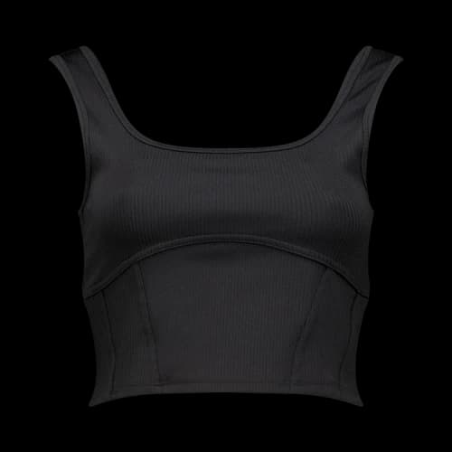 Air Jordan Cropped Tank 'Black'