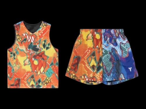 Nike x Kobe What The Kobe Reversible Jersey/Shorts Set Black/Multicolor
