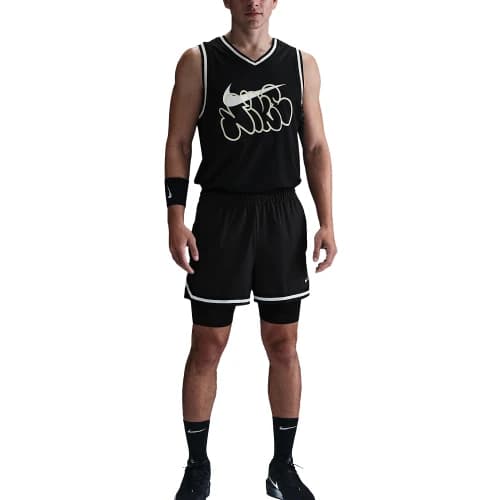 Nike DNADri Fit Basketball Shorts Men's Black/White