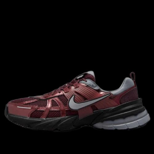 Nike V2K Run 'Burgundy Crush Metallic Silver'