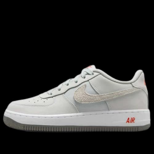 (GS) Nike Air Force 1 LV8 'Photon Dust White Picante Red'