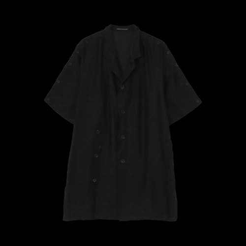 Yohji Yamamoto Pour Homme Printed Dolman Jacket 'Black'