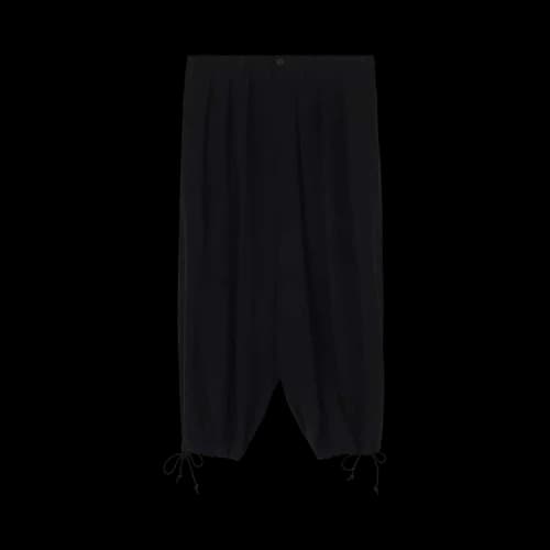 Yohji Yamamoto Pour Homme Slim Balloon Pants 'Black'