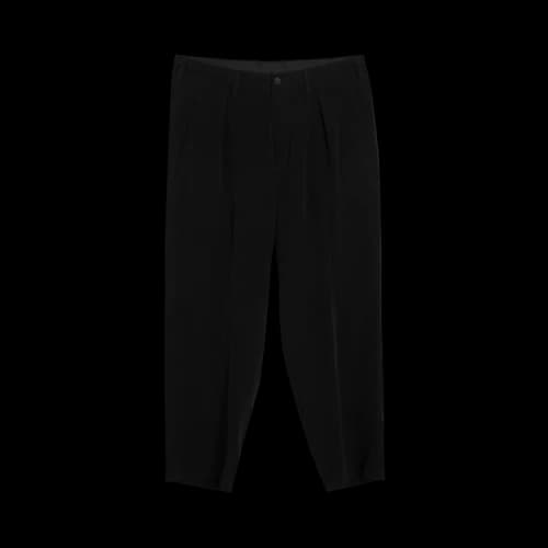 Yohji Yamamoto Pour Homme 1 Tuck Pants 'Black'