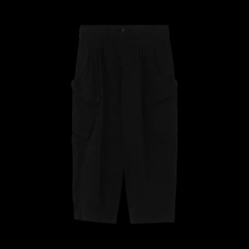 Yohji Yamamoto 12 Tucks Work Pants 'Black'