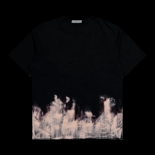 Yohji Yamamoto Pour Homme Round Neck Short-Sleeve T-Shirt 'Black'