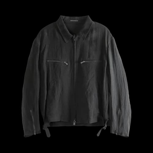 Yohji Yamamoto Pour Homme Zip Blouson 'Black'