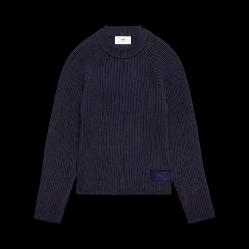Ami Crewneck Sweater 'Night Blue'