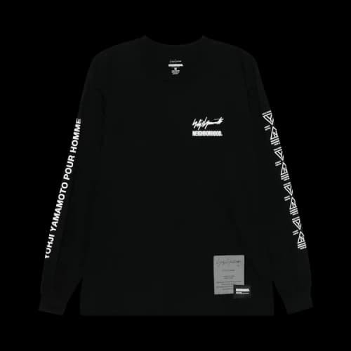 Yohji Yamamoto × Neighborhood Long-Sleeve T-Shirt 'Black'