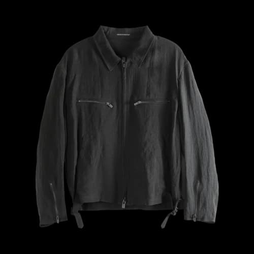 Yohji Yamamoto Zip Blouson 'Black'