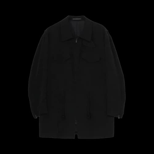Yohji Yamamoto Pour Homme Tuxedo Blouson With Waist String 'Black'