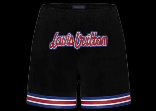 Louis Vuitton x NBA Python Shorts Black