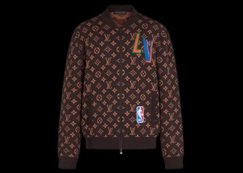 Louis Vuitton x NBA Graphic Blouson Brown