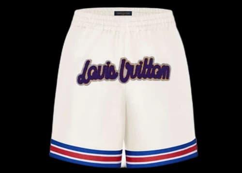 Louis Vuitton x NBA Basketball Shorts Beige