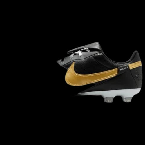 Nike Premier 3 FG Low 'White Black Metallic Gold'