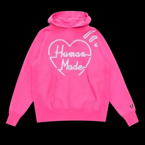 Human Made Pizza Hoodie 'Pink'