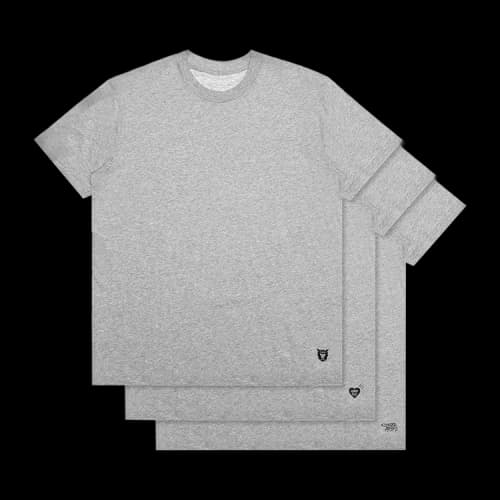 Human Made 3Pack T-Shirt 'Grey'