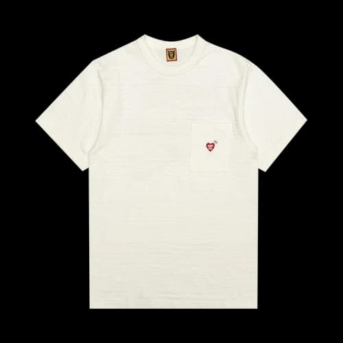 Human Made Pocket T-Shirt #3 With Backprint 'White'